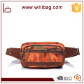 Hot Sales Retro Outdoor Sport Running Genuine Leather Waist Bag